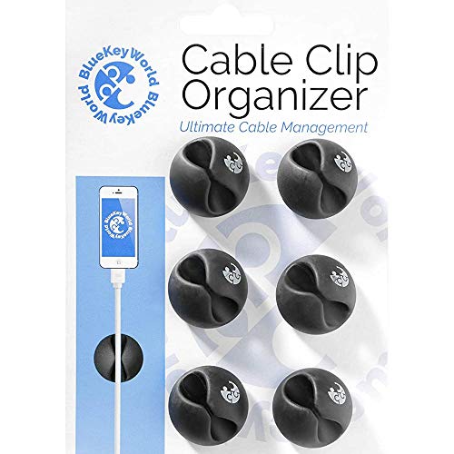 Blue Key World Cable Clips (10 Pack)