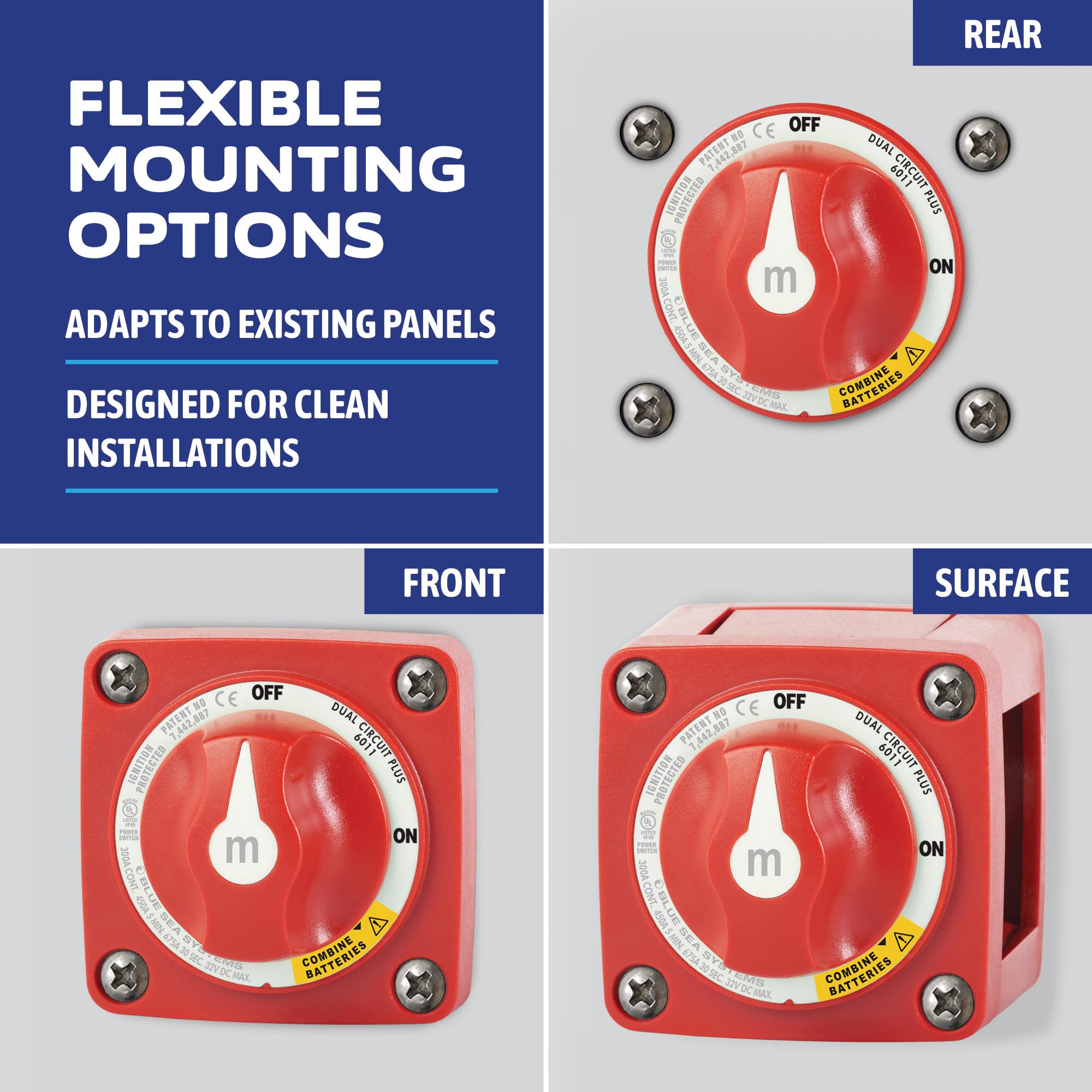 Blue Sea Systems 6011 Battery Switch