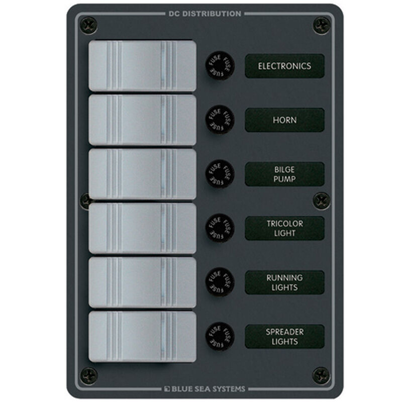 Blue Sea Systems Toggle Switch Panel