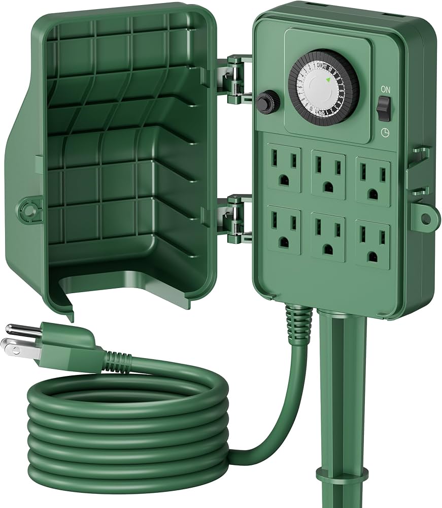 BN-LINK 6-Foot Heavy-Duty Mechanical Timer