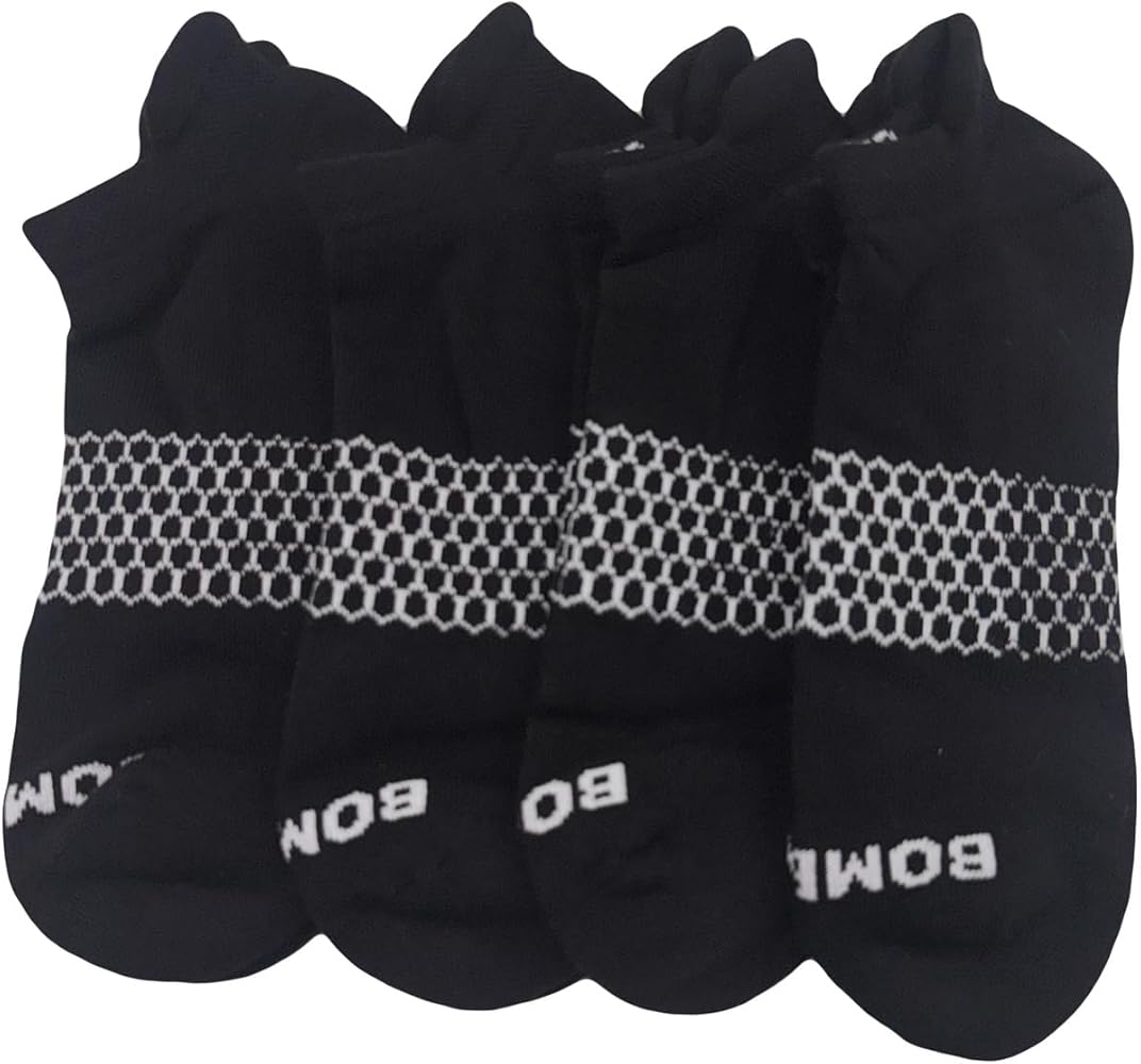 Bombas Solids Ankle Socks 4-Pack (Men's or Women's)