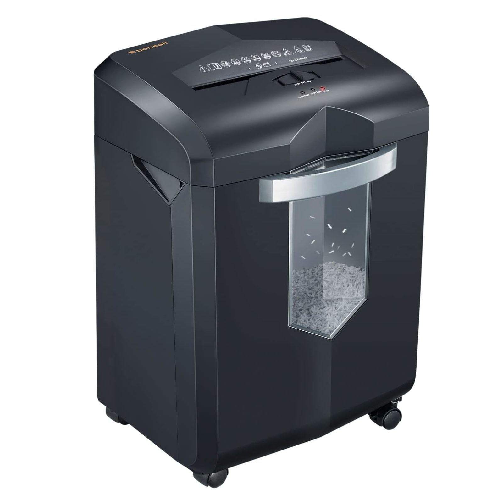 Bonsaii 14-Sheet Heavy Duty Cross Cut Paper Shredder