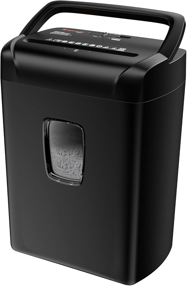 Bonsaii C237-A 15-Sheet Heavy Duty Cross-Cut Shredder