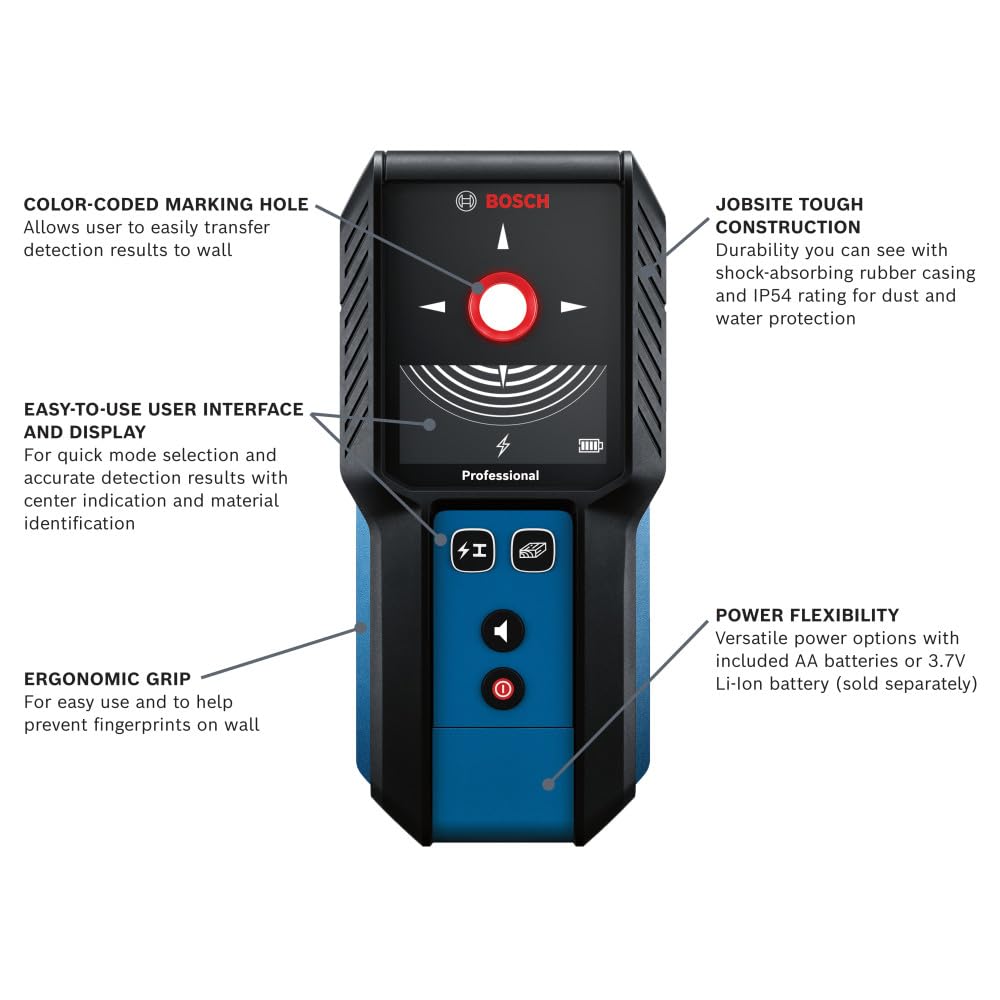 Bosch GMS120 Multi-Stud Finder