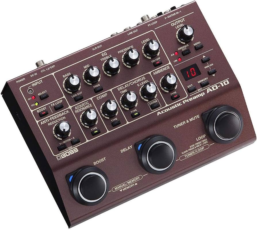 Boss AD-10 Acoustic Preamp