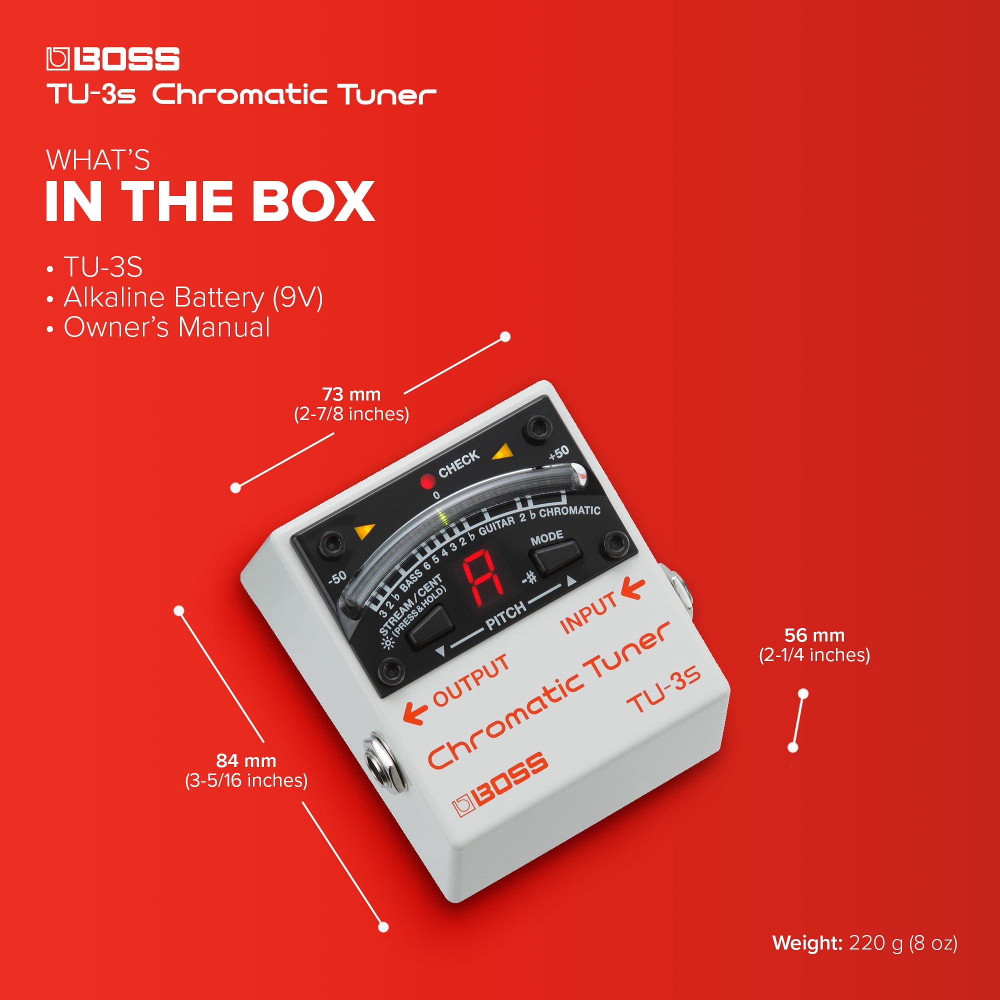 Boss TU-3 Chromatic Tuner