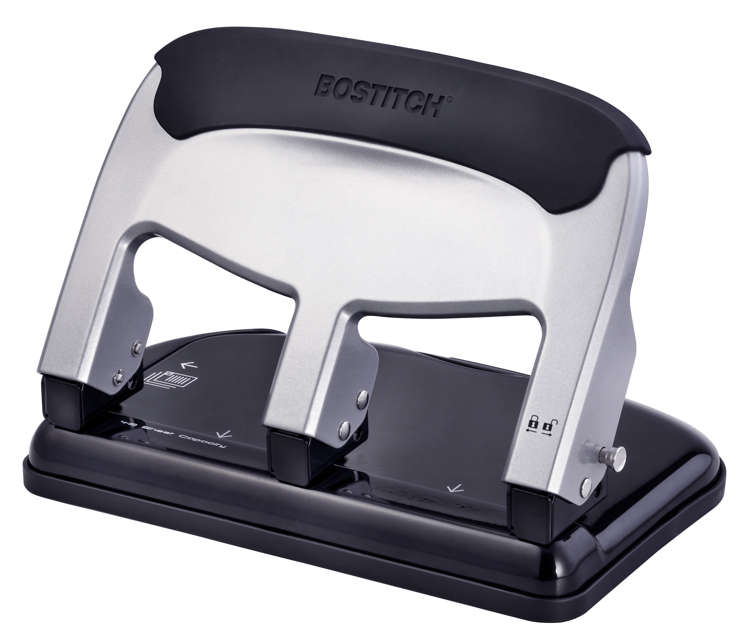 BOSTITCH Heavy-Duty Hole Punch, 40 Sheet