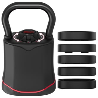 Bowflex SelectTech 860 Adjustable Kettlebell with Storage Base, 8-48 lbs