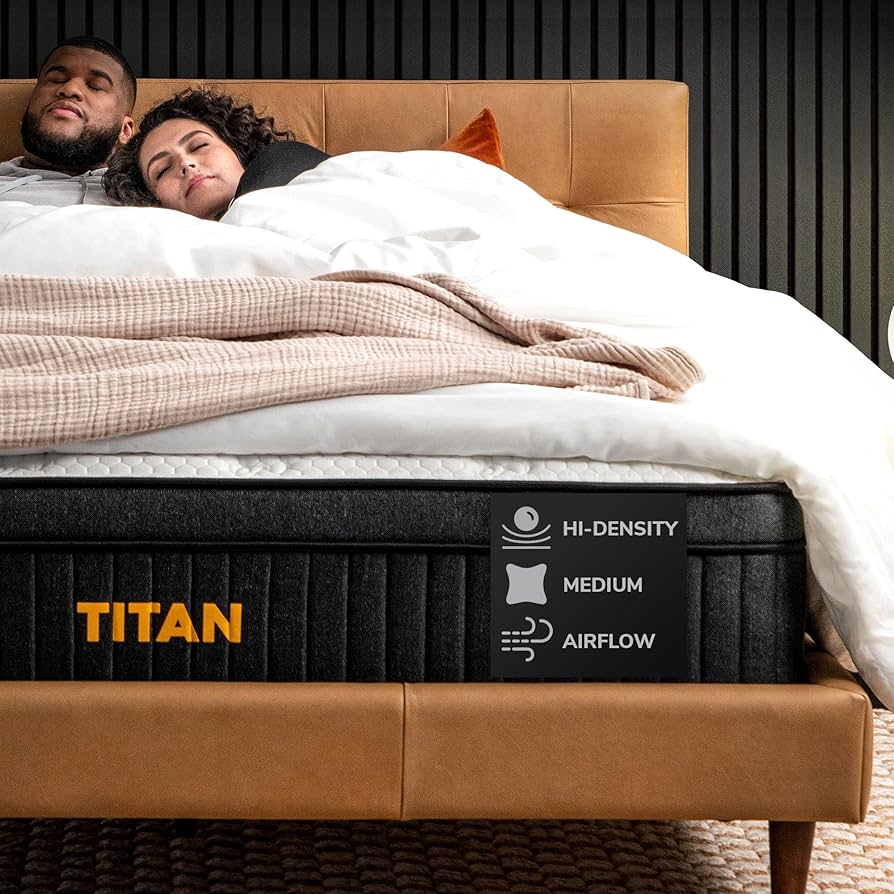 Brooklyn Bedding Titan Plus Firm Hybrid Mattress (13.5-inch)