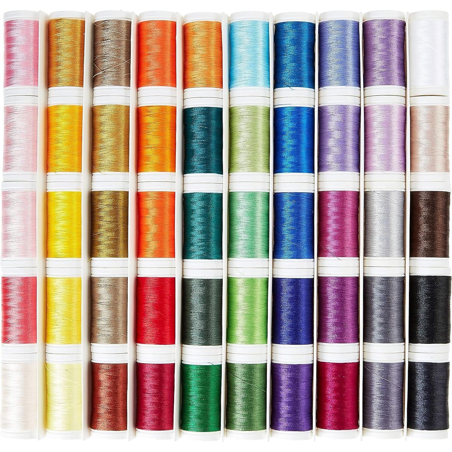 Brother Embroidery Thread Set (50 Colors)