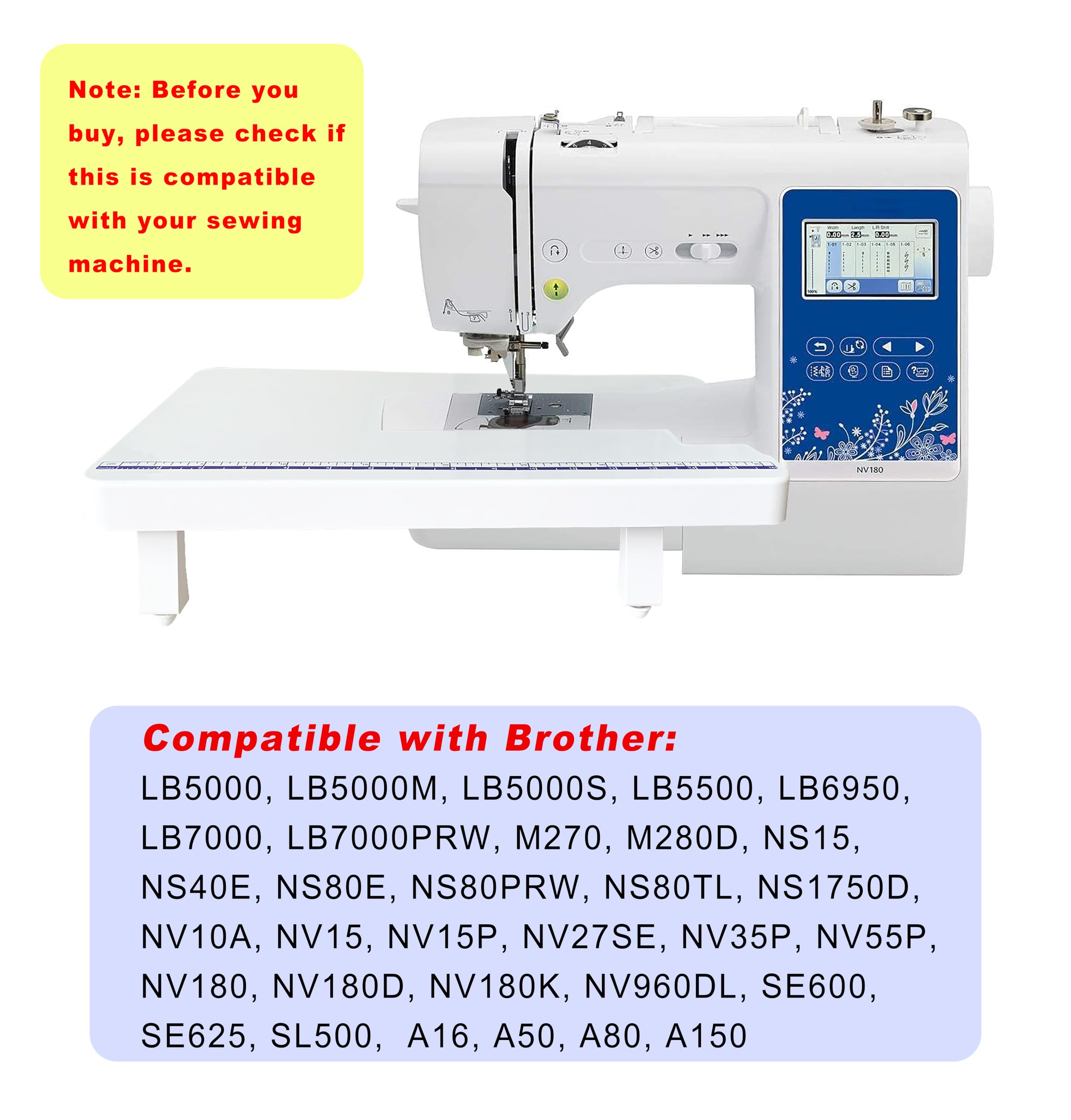 Brother Sewing Machine Extension Table