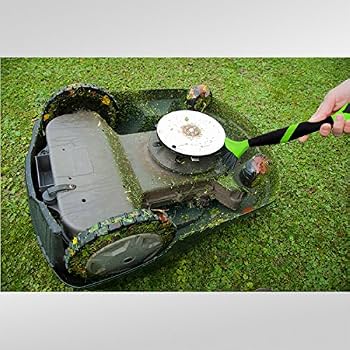 Brush for Cleaning Lawn Mower Underside