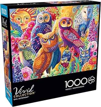Buffalo Games 3D Puzzle - Blue Owl