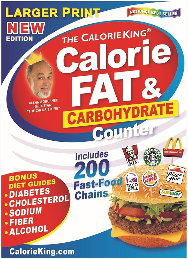 Calorie King Calorie, Fat & Carbohydrate Counter