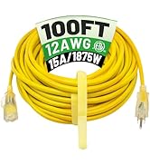 Camco 12-Gauge 100-Ft Outdoor Extension Cord