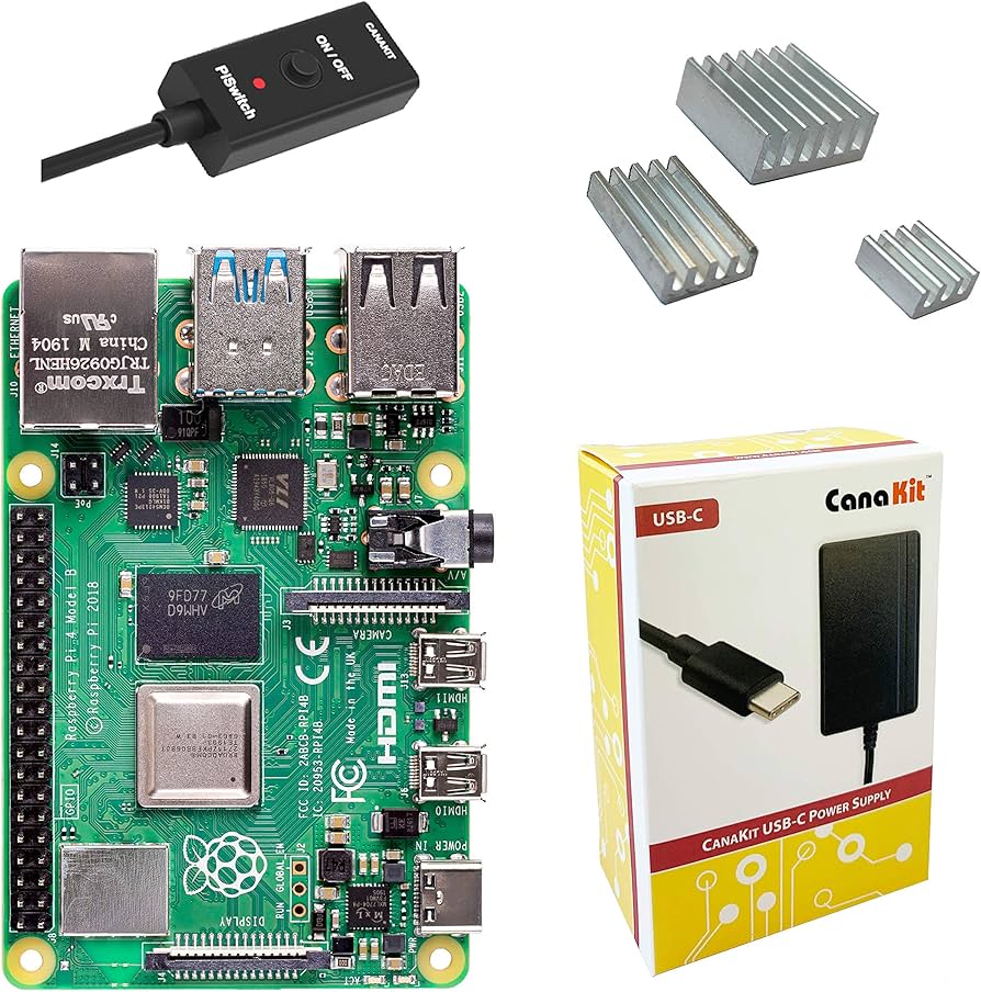 CanaKit Raspberry Pi 4 4GB Starter Kit