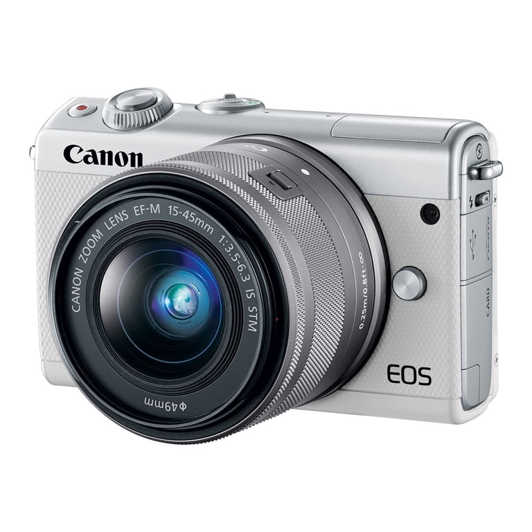 Canon EOS M100 Mirrorless Camera with 15-45mm Lens