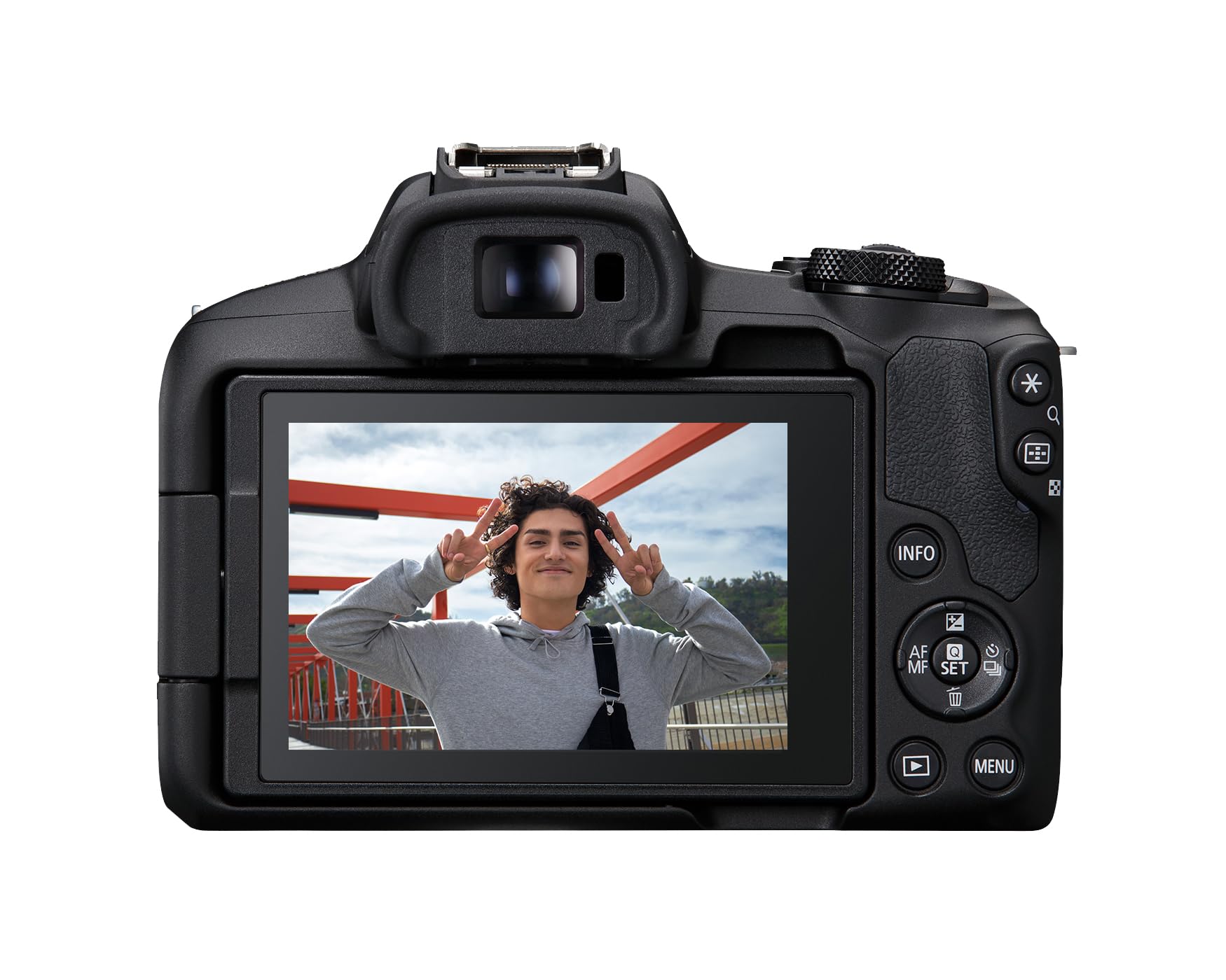 Canon EOS R50 with RF-S 18-45mm F4.5-6.3 IS STM Lens