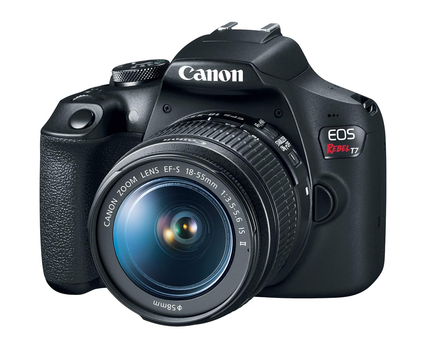 Canon EOS Rebel T7 DSLR Camera with 18-55mm f/3.5-5.6 IS II Lens