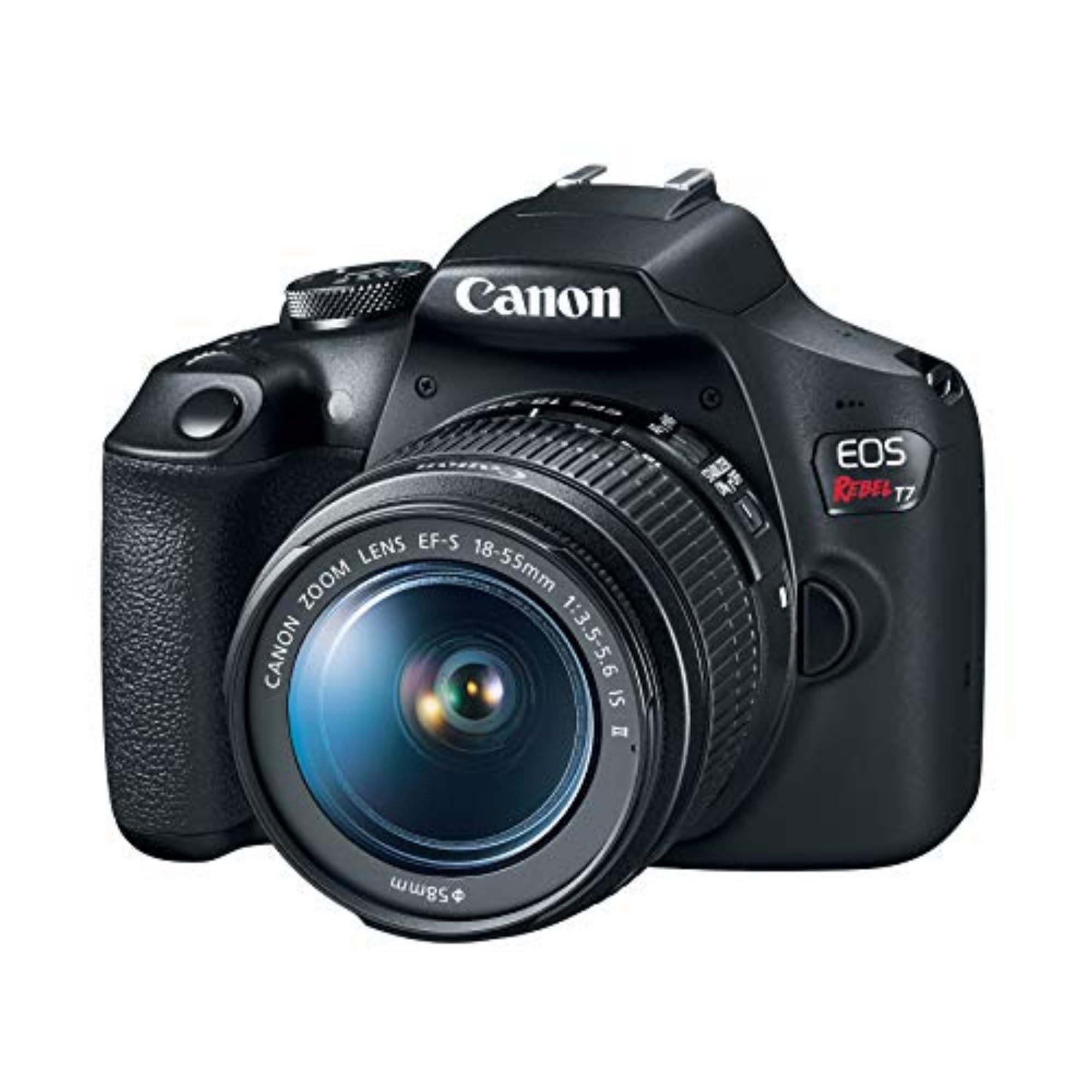 Canon EOS Rebel T7 DSLR Camera with EF-S 18-55mm f/3.5-5.6 IS II Lens