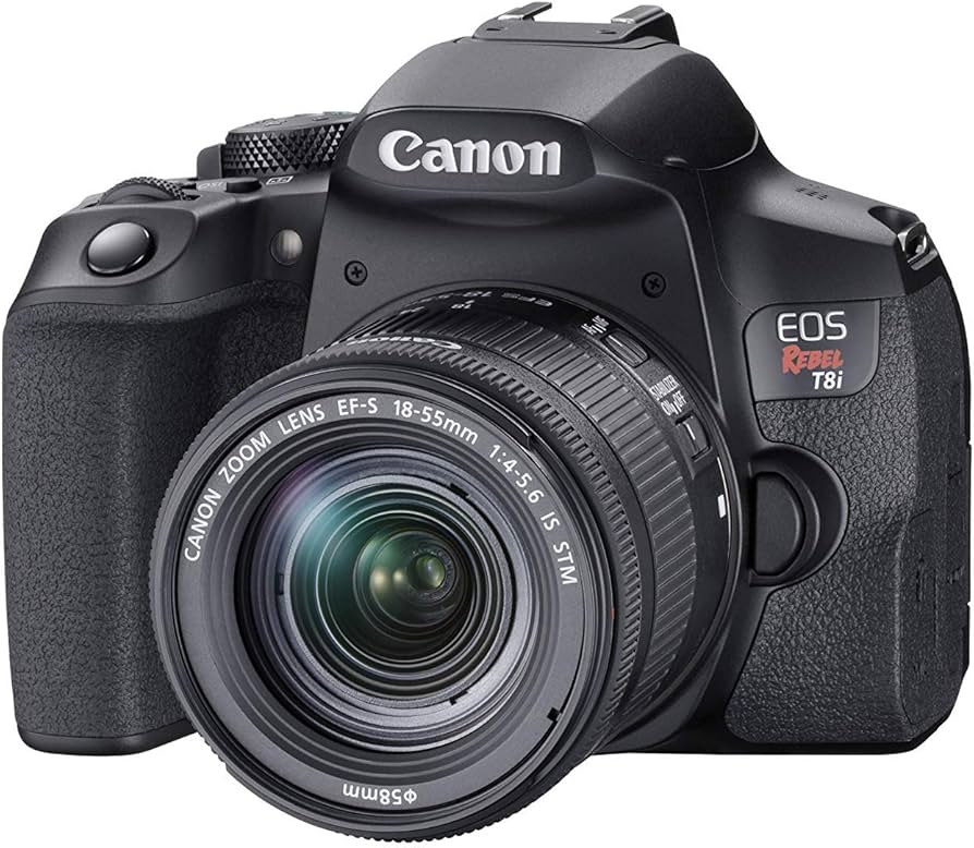 Canon EOS Rebel T7i DSLR Camera with 18-55mm Lens