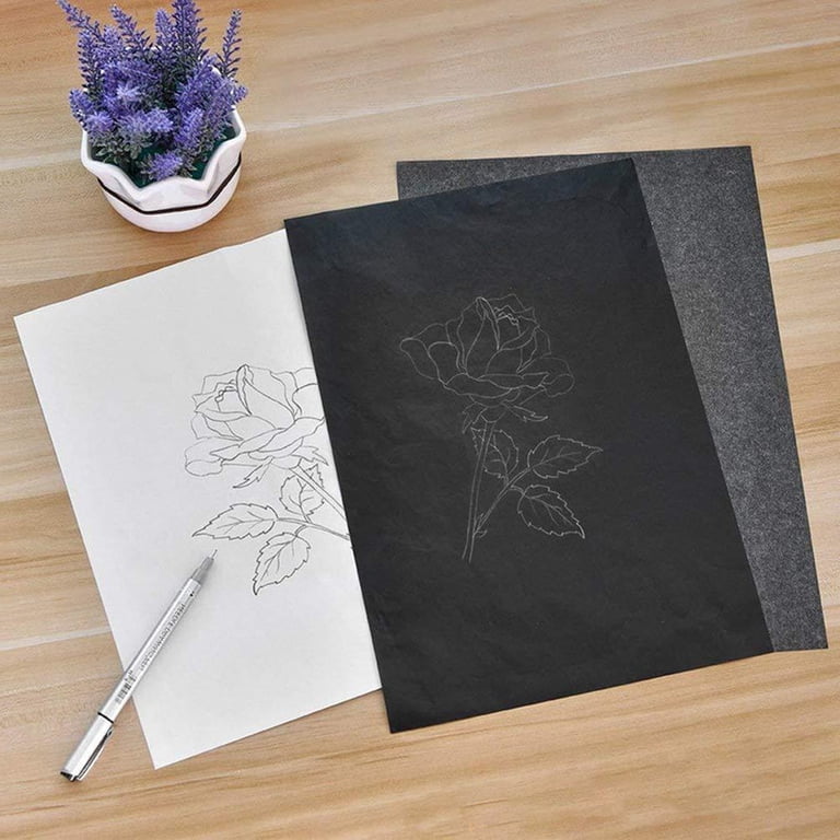 Carbon Paper and Stencils for Pyrography