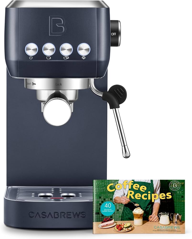 Casabrews 3700 Essential Espresso Machine 20 Bar with Milk Frother
