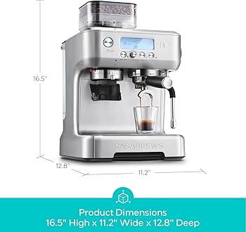 CASABREWS 5700 Pro Espresso Machine 25 Bar Professional Espresso Maker