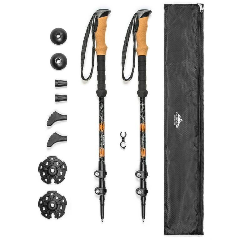Cascade Mountain Tech Aluminum Alloy Trekking Poles