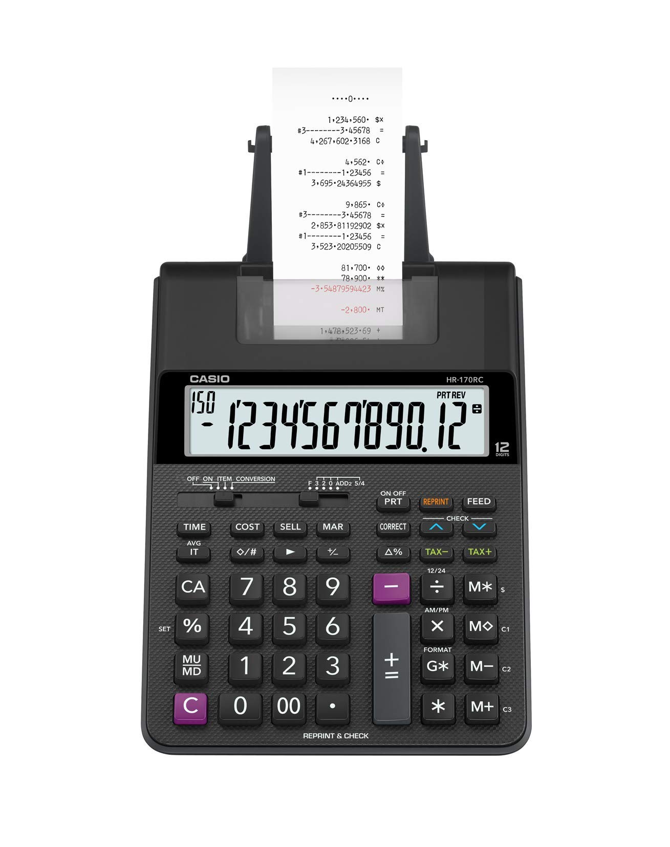 Casio Mini Desktop Calculator (ASIN: B00000JBLK)