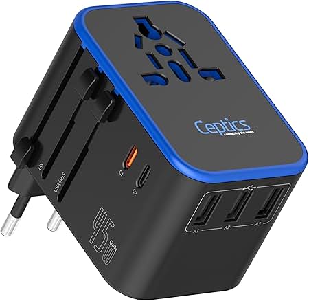 Ceptics World Travel Adapter Kit