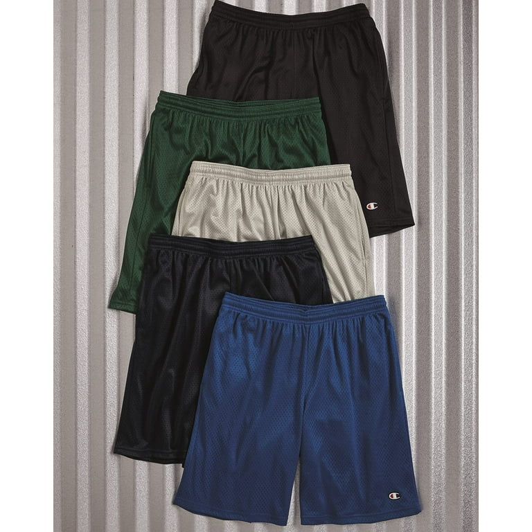 Champion Men's Mesh Shorts with Pockets