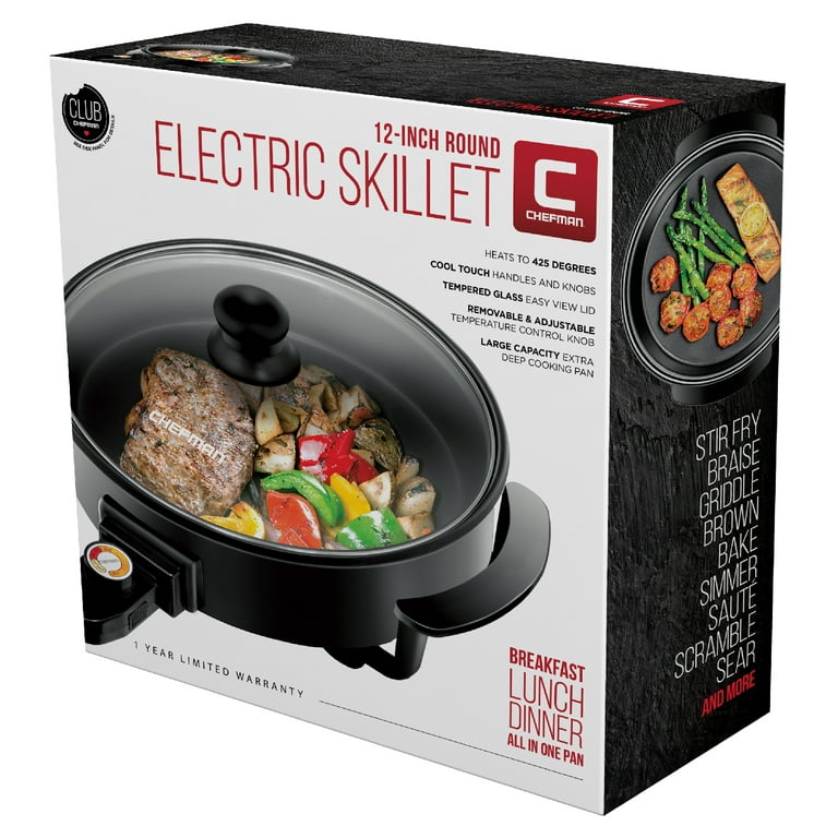 Chefman Electric Skillet 12-Inch