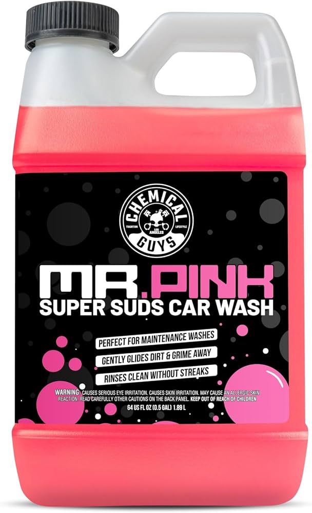 Chemical Guys Mr. Pink Car Wash Soap (for interior use)