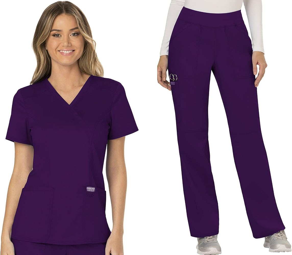 Cherokee Workwear Revolution Scrub Set