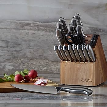 Chicago Cutlery Fusion 18-Piece Knife Block Set