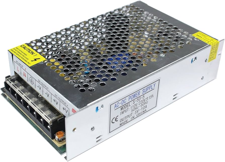 CHUYUE 5V 10A IP67 Waterproof Power Supply