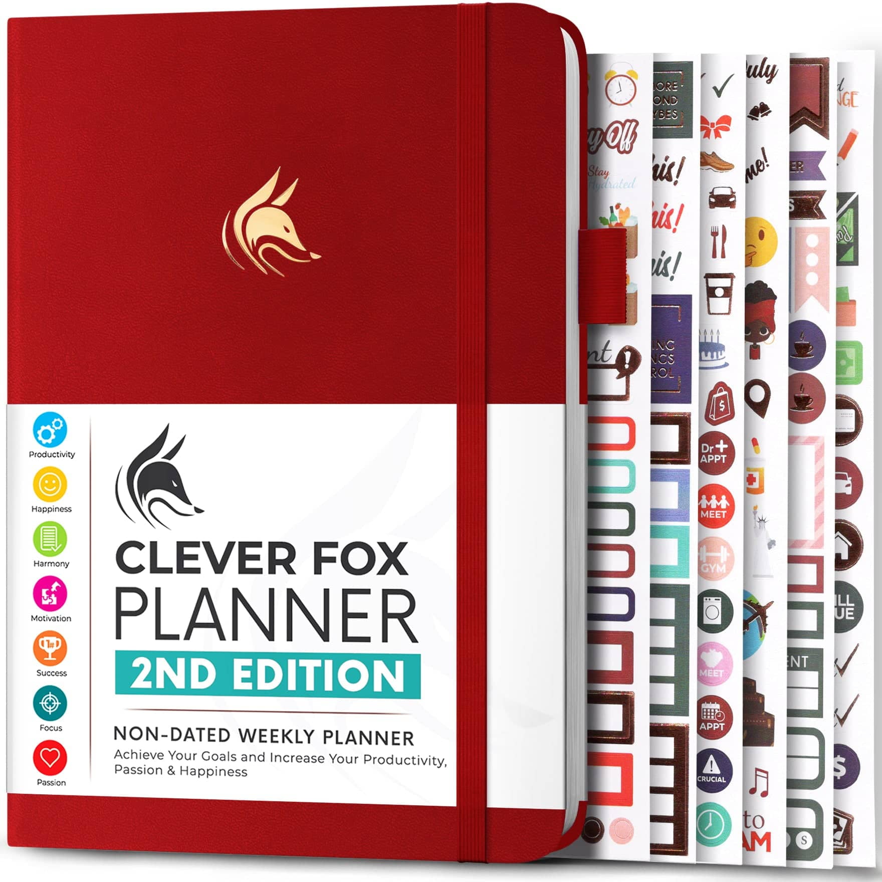 Clever Fox Planner PRO 2.0 2025 Edition