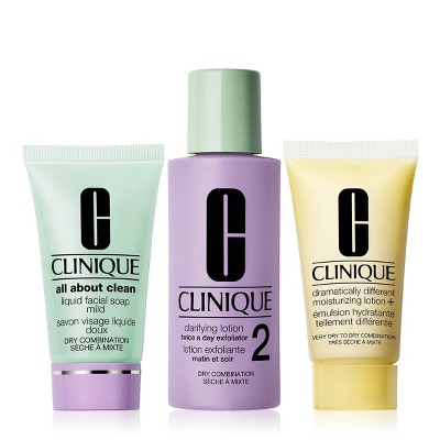 Clinique 3-Step Skincare Set for Combination Oily Skin