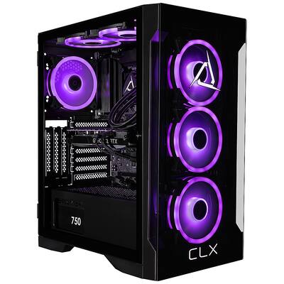 CLX Set Gaming Desktop - Intel Core i5-14600KF, RTX 4070 Ti 12GB, 32GB DDR5 RAM, 1TB NVMe SSD + 2TB HDD