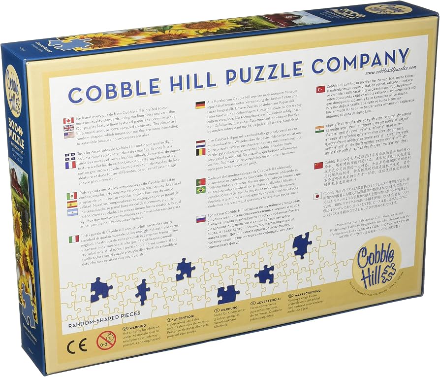 Cobble Hill 500 Piece Jigsaw Puzzle β Vintage Map
