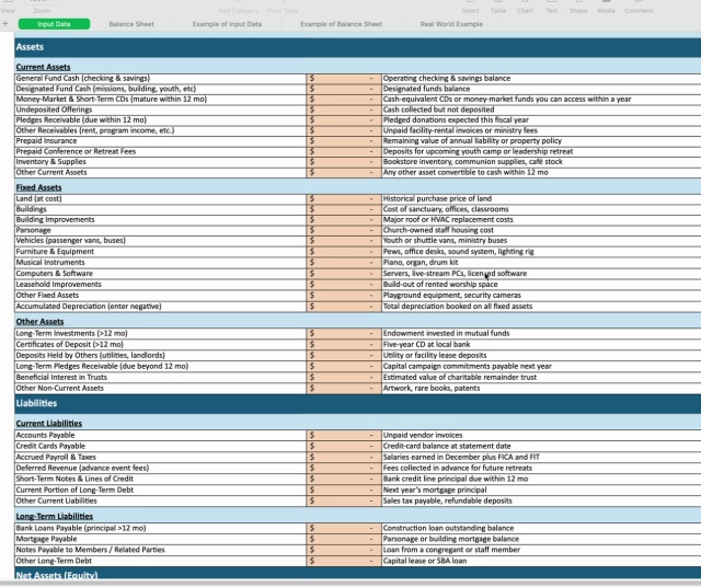 Complete Nonprofit Bookkeeping Excel Workbook