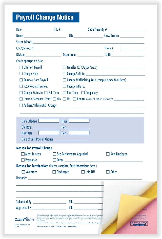 ComplyRight Payroll and Account Ledger