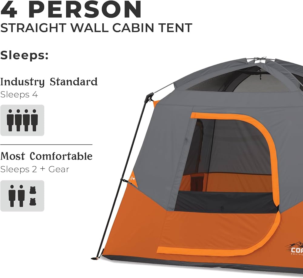 CORE 4-Person Cabin Tent