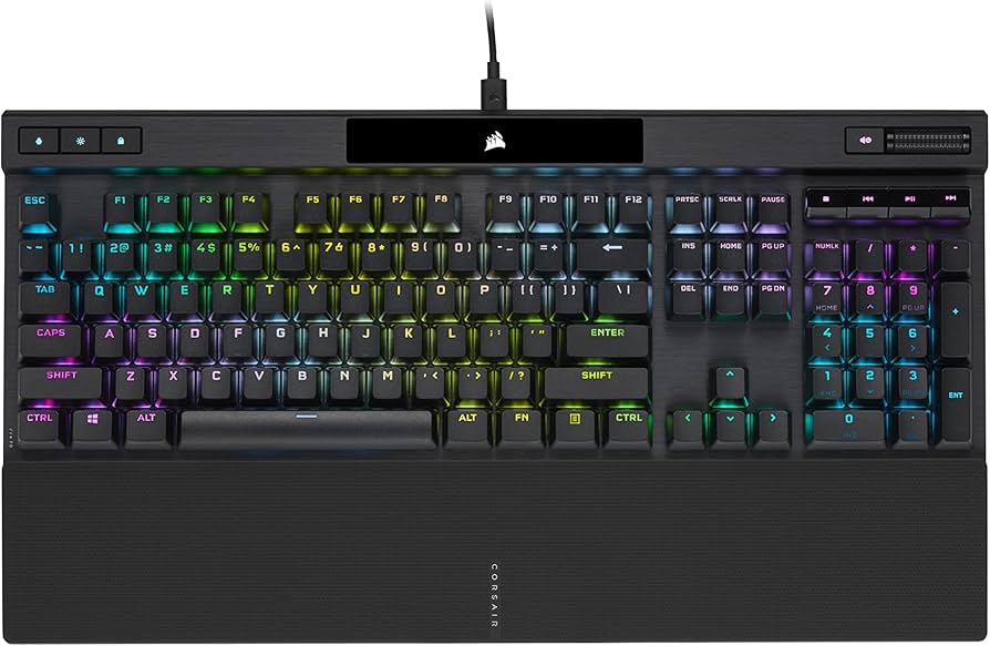 Corsair K70 RGB PRO TKL Cherry MX Speed Linear Mechanical Gaming Keyboard