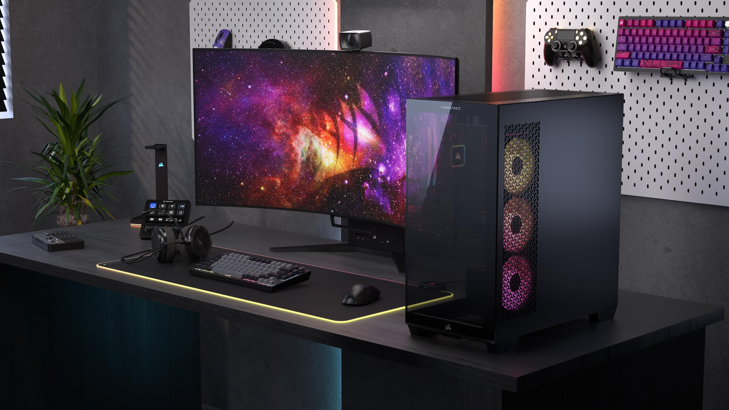 Corsair Vengeance i7600 Gaming PC – Intel Core i5-14600KF, RTX 4070 12GB, 32GB DDR5 RAM, 1TB SSD + 2TB HDD