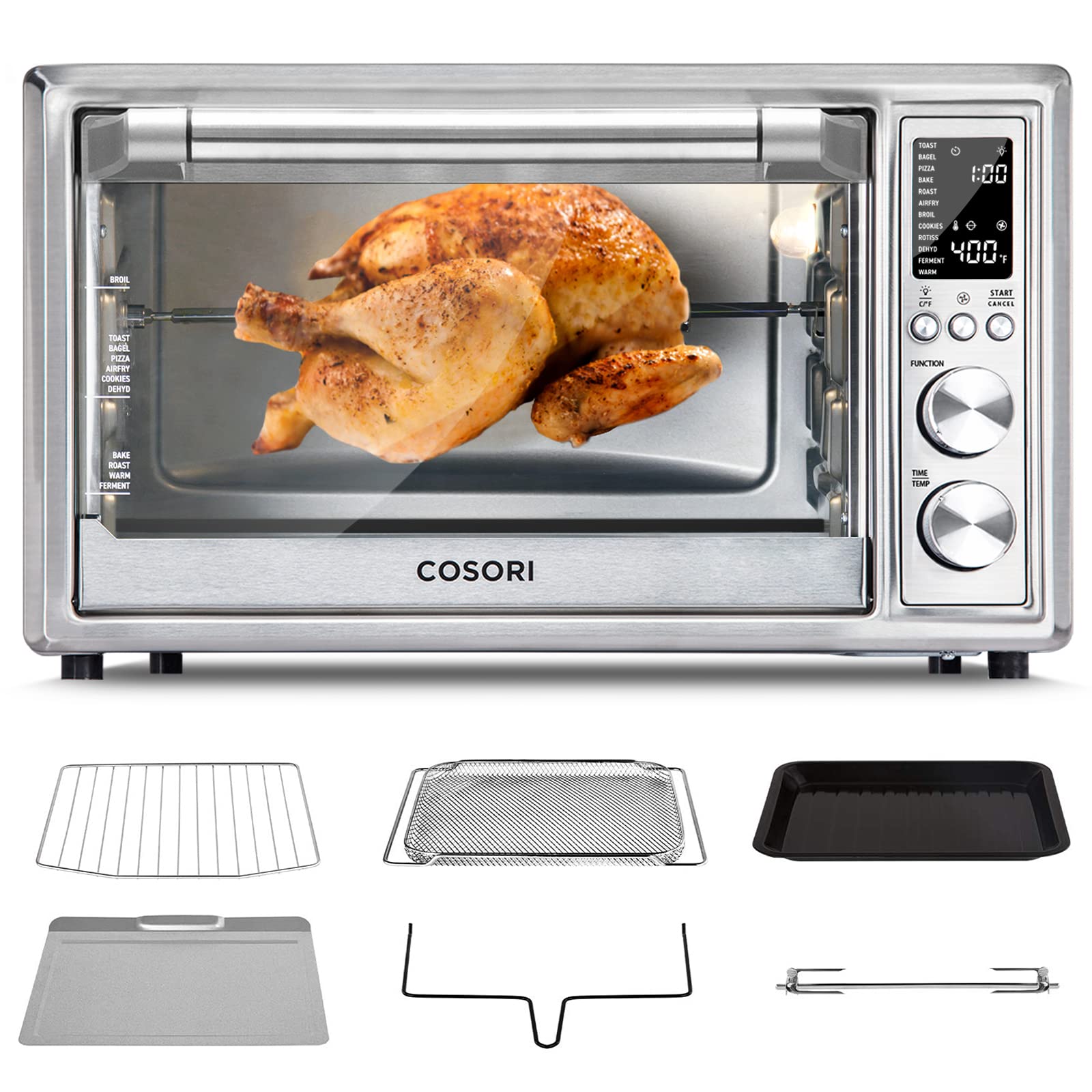 Cosori 12-in-1 Air Fryer Toaster Oven