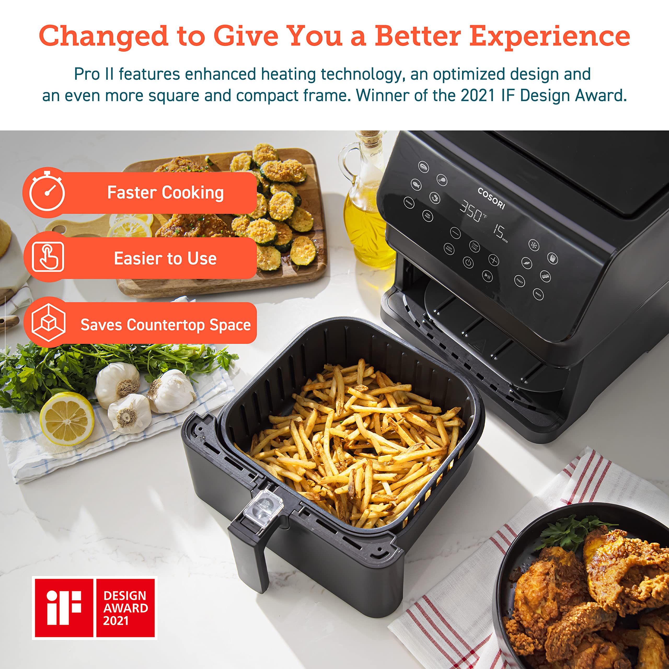 COSORI Pro II 6.8-Quart Air Fryer CAFS02-ACA