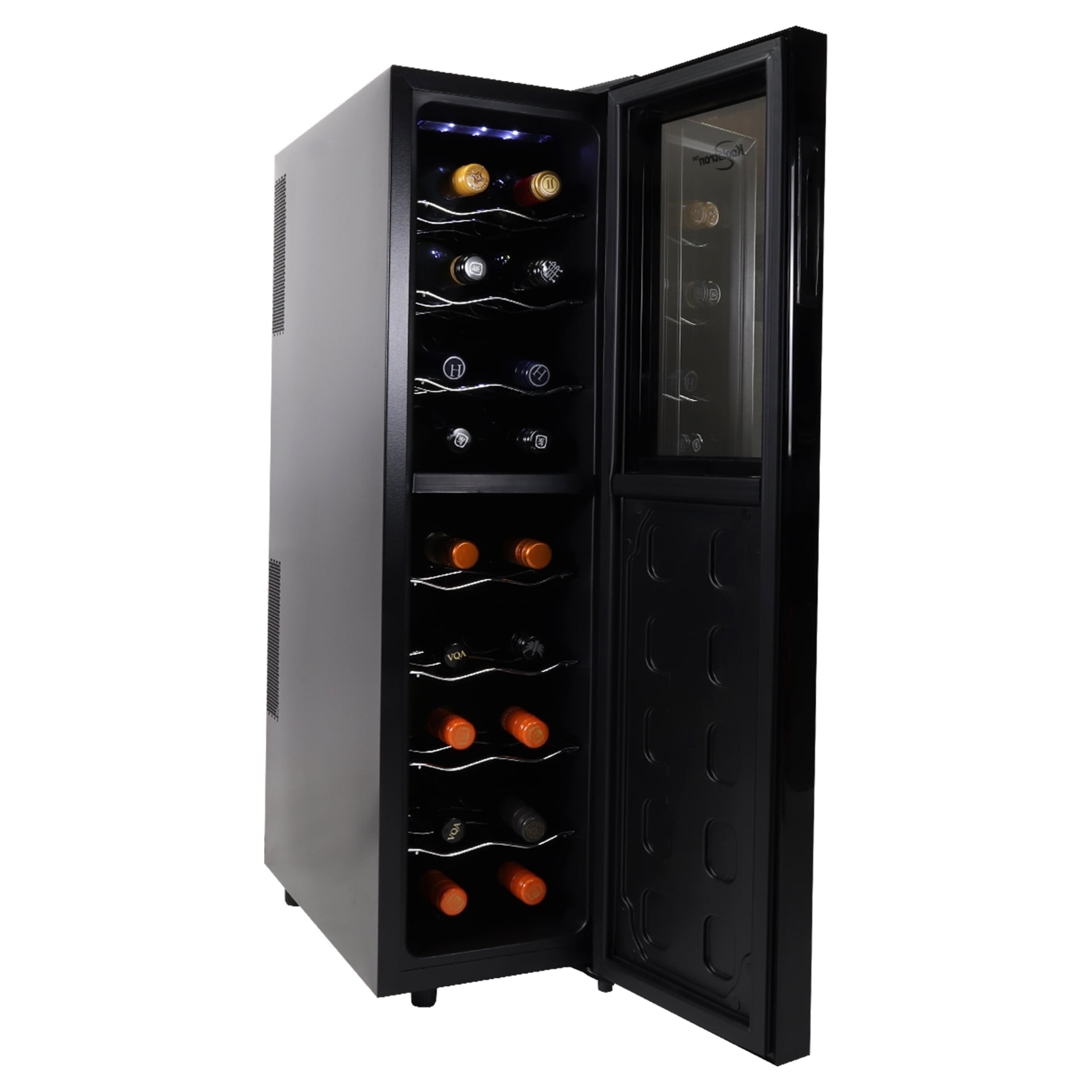 Costway 18-Bottle Dual Zone Wine Cooler