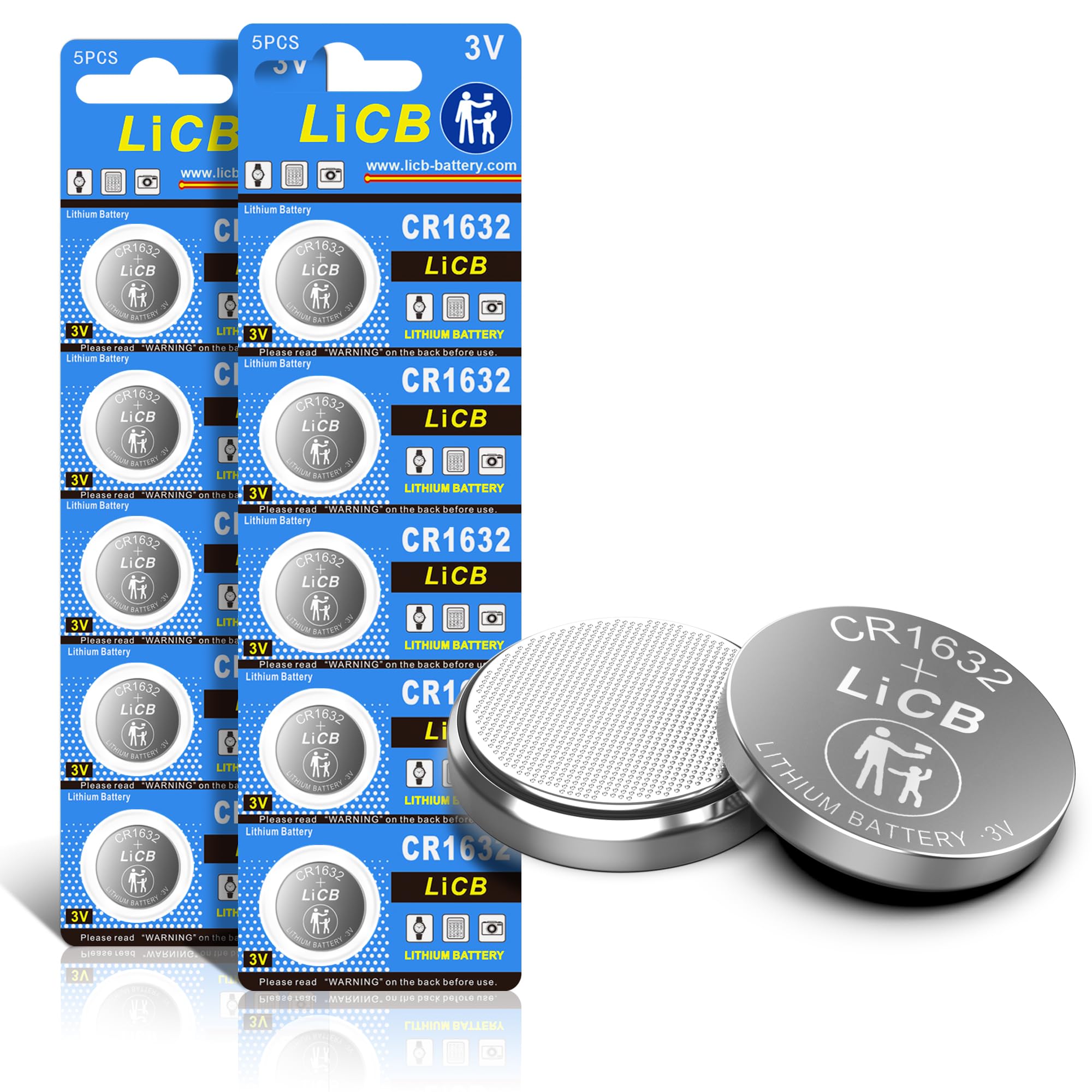 CR1632 Battery Pack (10-Pack) for Tile Sticker